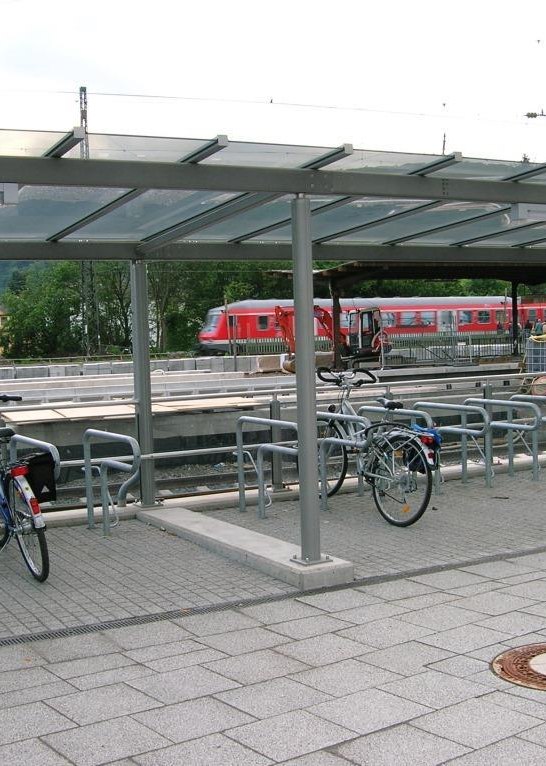 Bahnhof Niederlahnstein Radständer | © Stadt Lahnstein Bahnhof Niederlahnstein Radständer | © Stadt Lahnstein