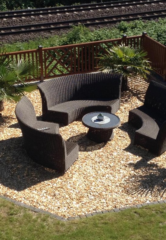 Garten mit Sitzecke | &copy; Tourist-Info Erlebnis Rheinbogen