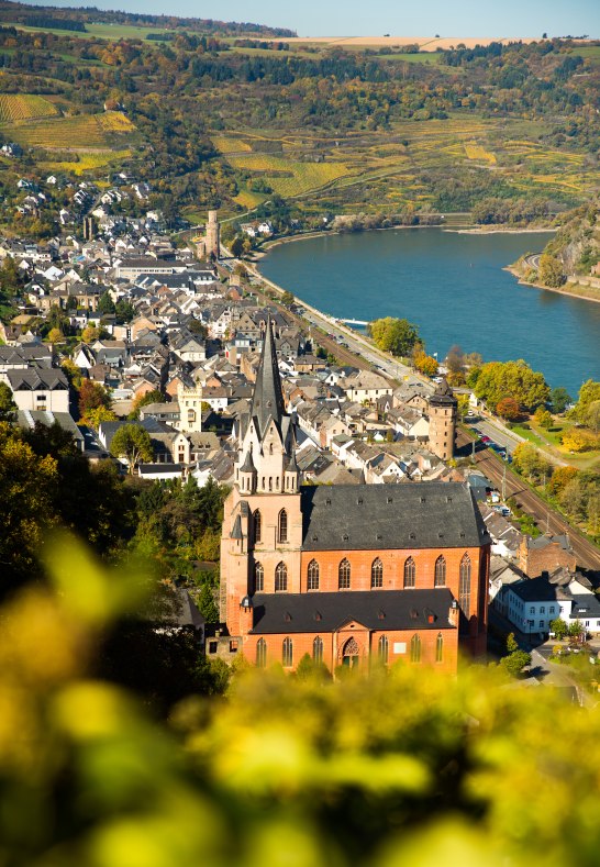 Blick auf Oberwesel | © Henry Tornow Blick auf Oberwesel | © Henry Tornow