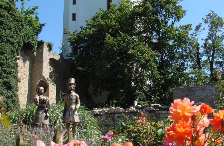 Rosengarten Kurf&uuml;rstliche Burg | &copy; Stadt Eltville am Rhein