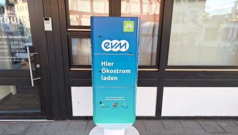 Ladestation für E-Bikes | © Tourist-Information Erlebnis Rheinbogen Ladestation für E-Bikes | © Tourist-Information Erlebnis Rheinbogen