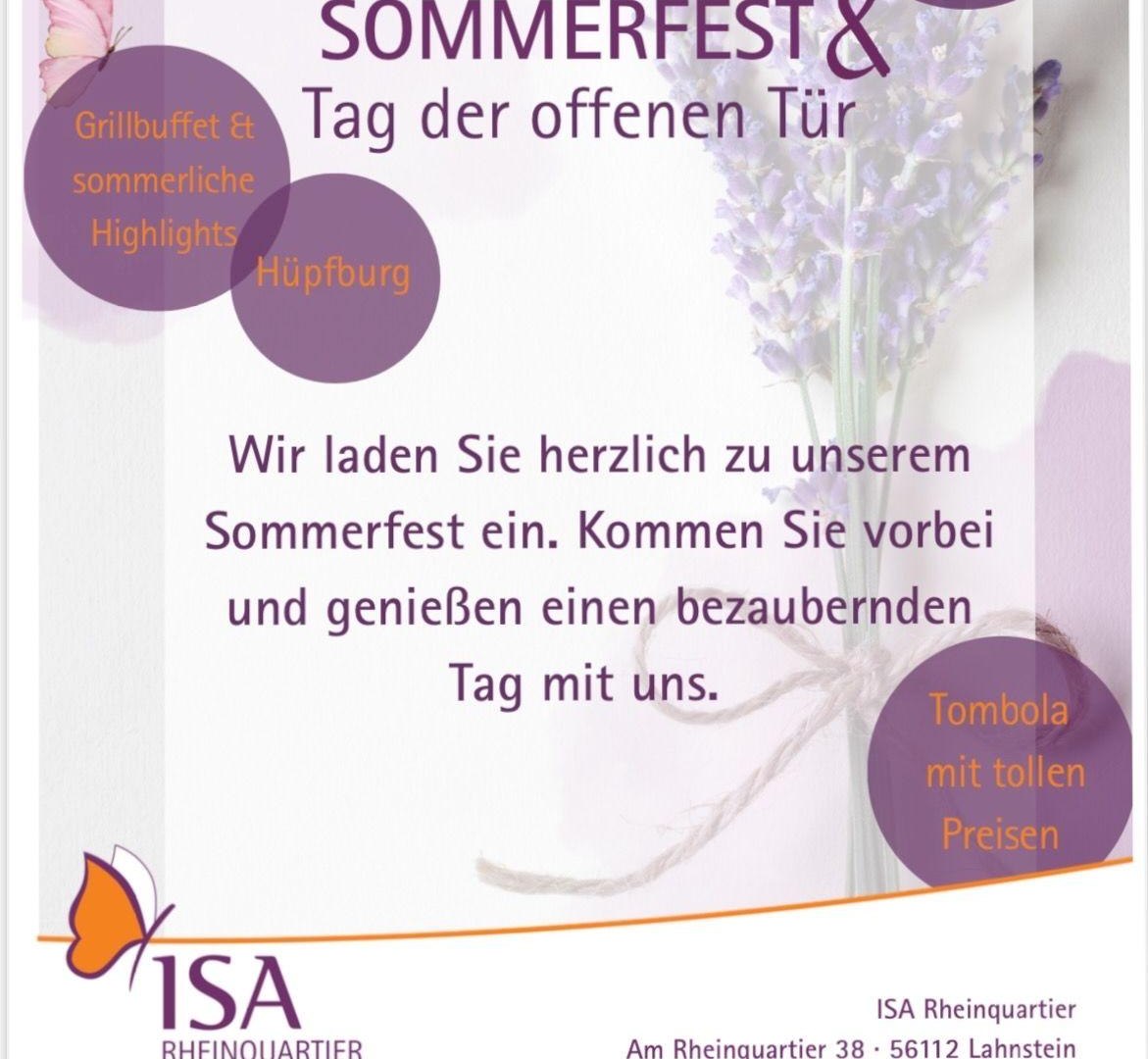 Sommerfest im Rheinquartier | © ISA