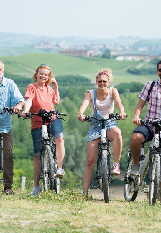 Fahrradtour durch die Weinberge | © iStock