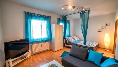 Wohn-/ Schlafzimmer | &copy; Daniel Kr&uuml;g