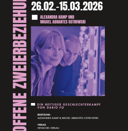 Plakat zum Stück | © Schlosstheater Neuwied Plakat zum Stück | © Schlosstheater Neuwied
