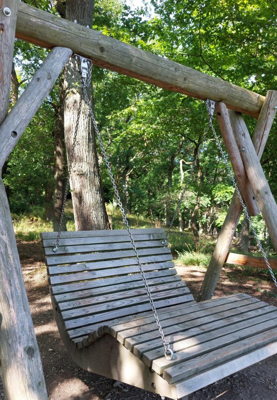 Wanderschaukel frontal | © Tourist-Information Bad Breisig Wanderschaukel frontal | © Tourist-Information Bad Breisig