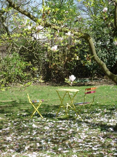 Unter der Magnolie | &copy; Villa zur Erholung