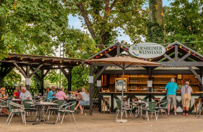Weinstand Rüdesheim | © Marlis Steinmetz