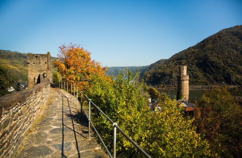 Begehbare Stadtmauer, Oberwesel | &copy; Henry Tornow