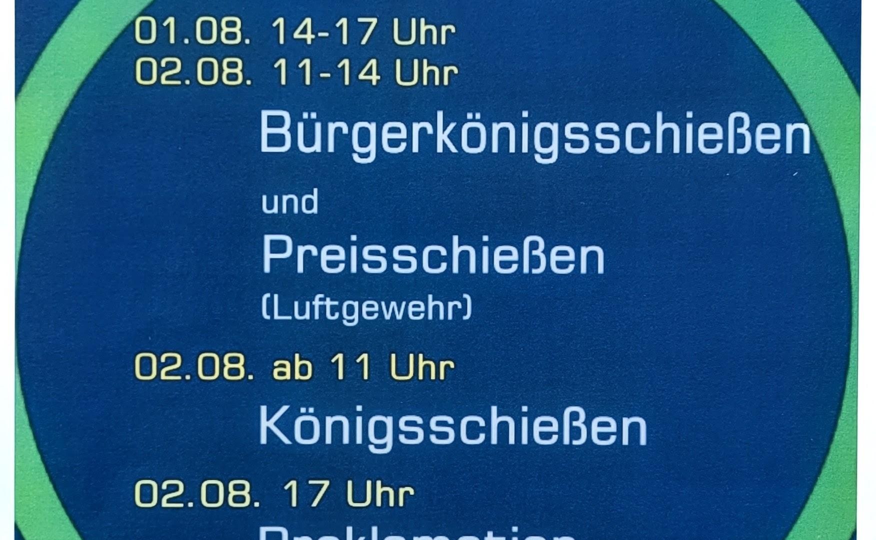Schützenfest 2026 | © SGO Schützenfest 2026 | © SGO