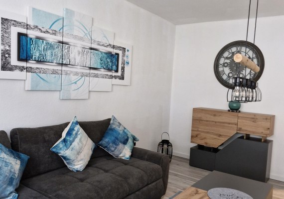 Wohnzimmer 3 | &copy; Ferienwohnung Rheintr&auml;ume