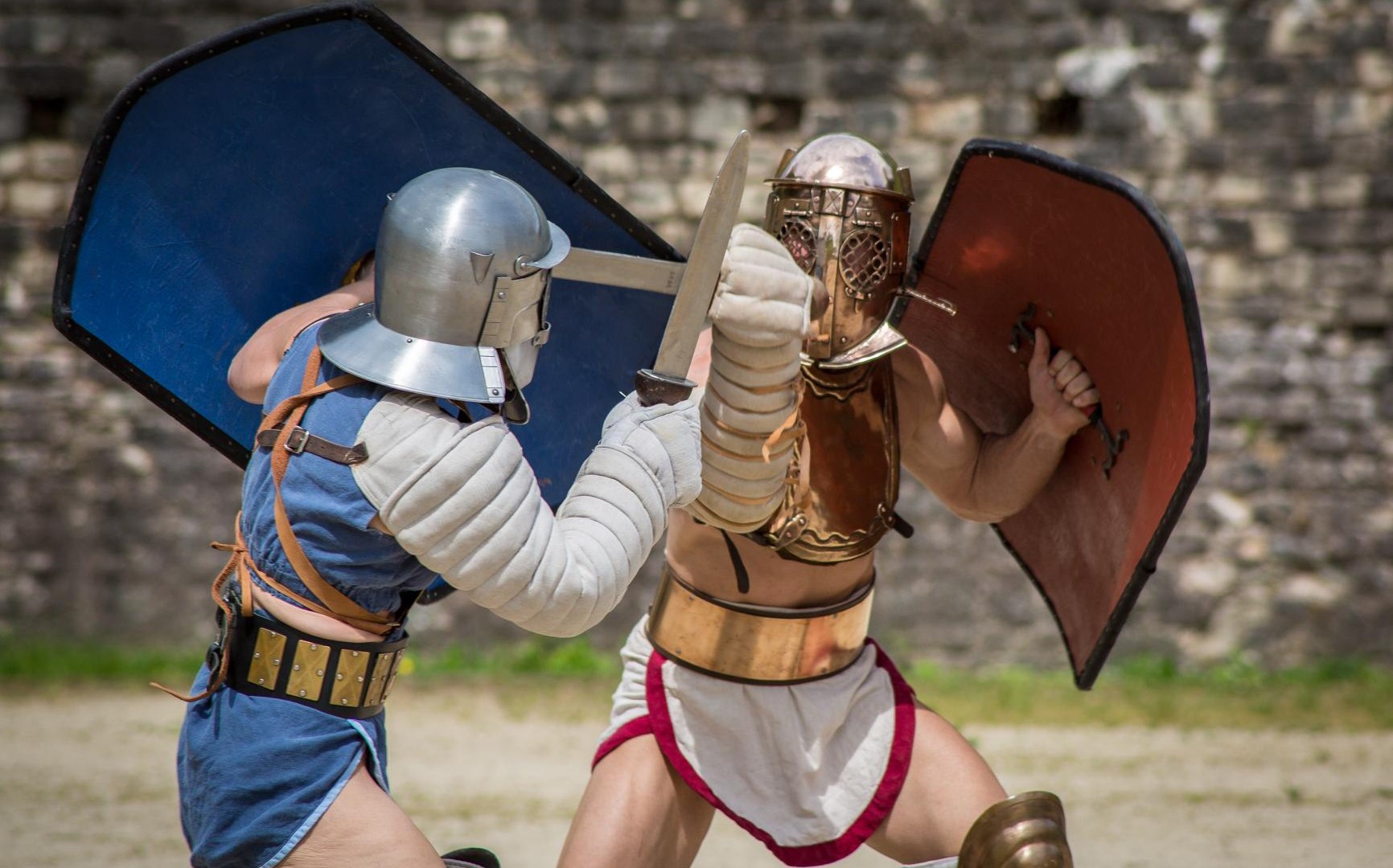 Gladiatorenkampf | © Gladiatorenschule Trier Gladiatorenkampf | © Gladiatorenschule Trier