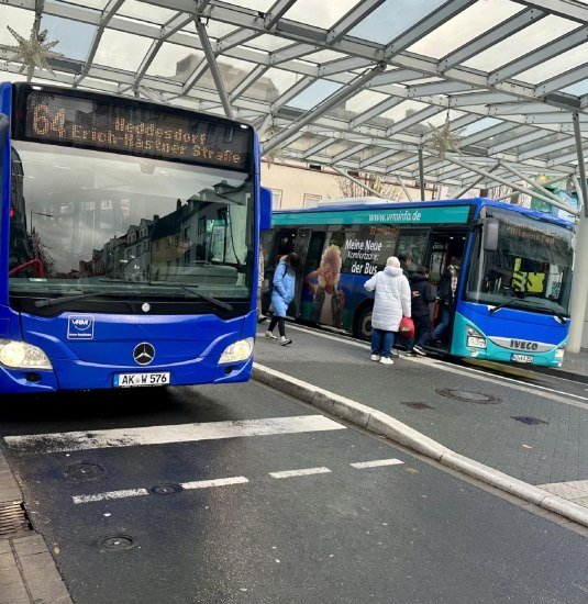 Busbetrieb am MiniZOB | © Pressebüro der Stadt Neuwied Busbetrieb am MiniZOB | © Pressebüro der Stadt Neuwied