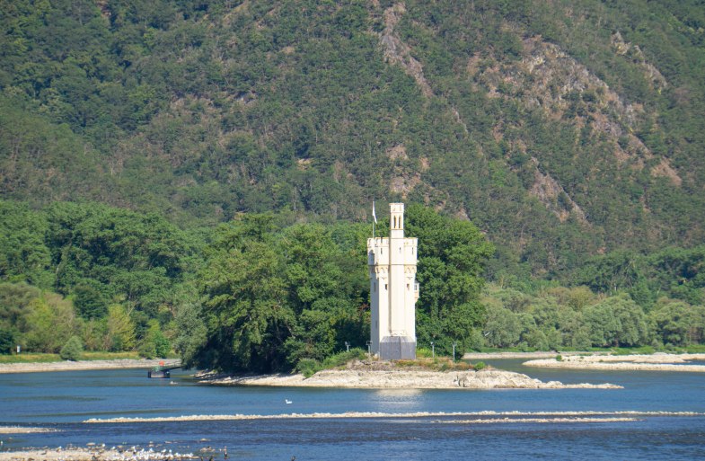 M&auml;useturm im Rhein