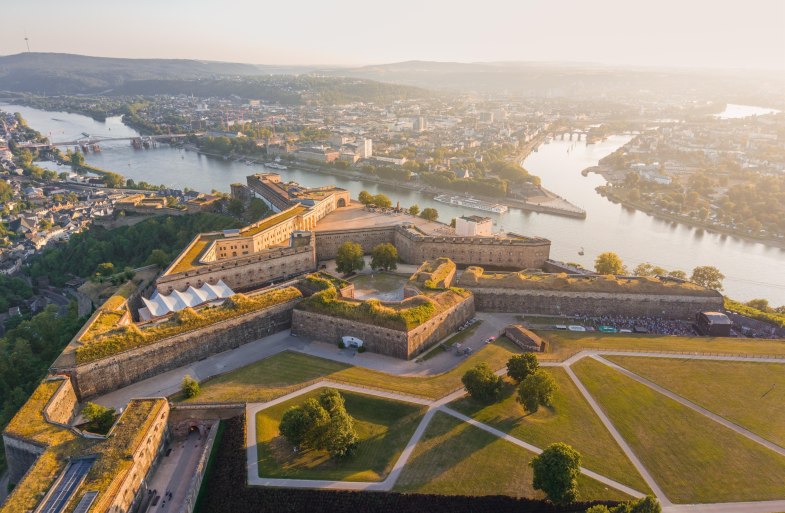 Festung Ehrenbreitstein | © GDKE, Johannes Bruchhof Festung Ehrenbreitstein | © GDKE, Johannes Bruchhof