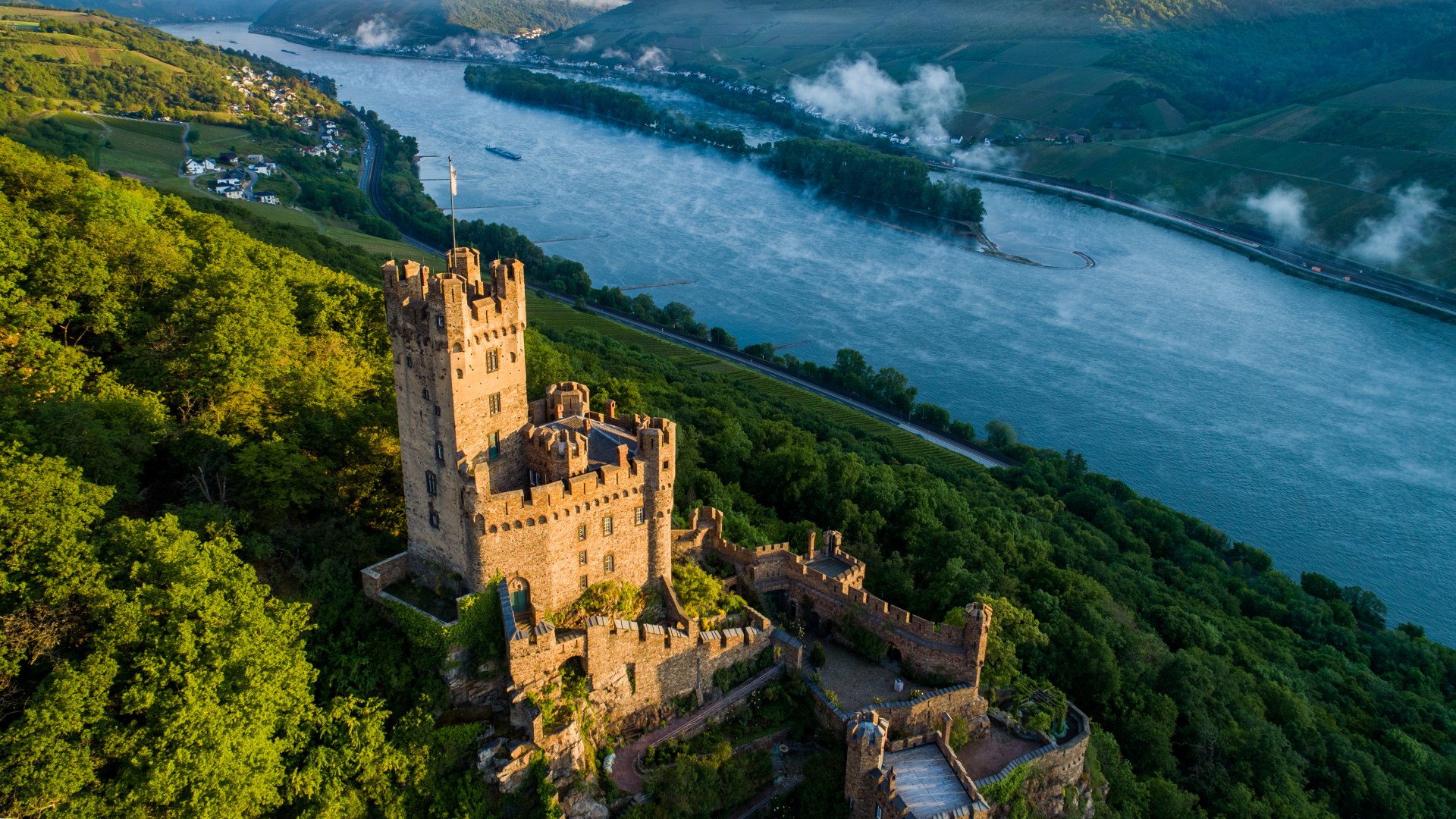 Blick auf Burg Sooneck | © Stephan Mahlow
