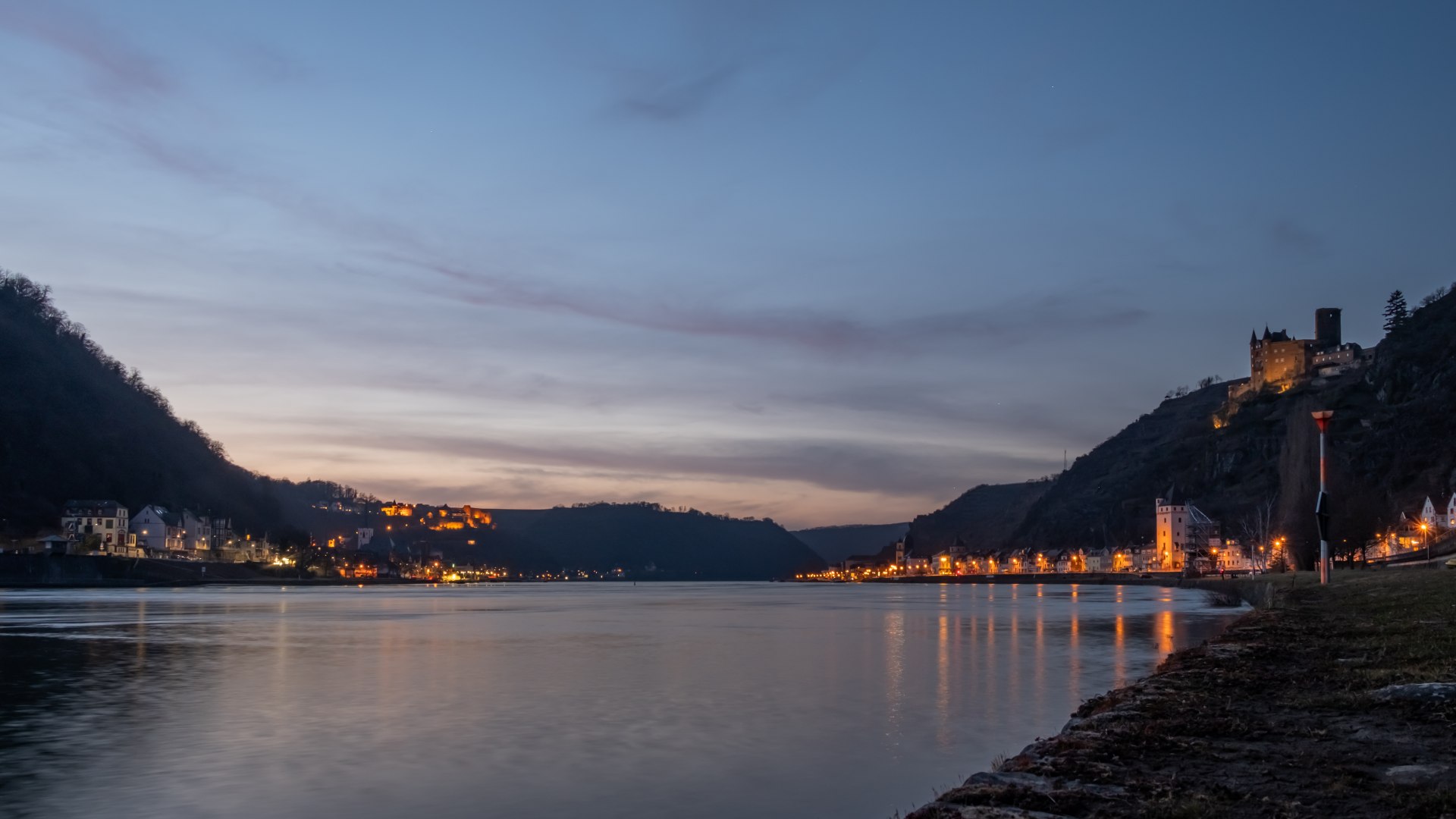 Winterstimmung bei St. Goarshausen | © Andreas Pacek Winterstimmung bei St. Goarshausen | © Andreas Pacek