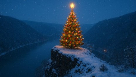 Symbolbild Weihnachten Loreley Region | © erstellt mir KI
