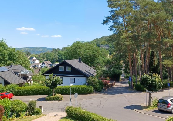 Aussicht vom Balkon | © Cornelia Kupfer