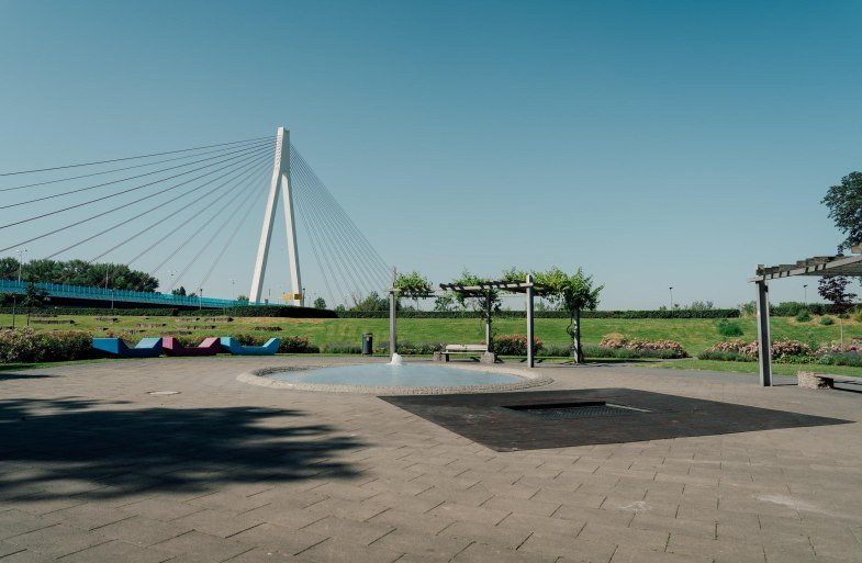 Goetheanlage mit Blick auf die Brücke | © Zimpfer_Photography Goetheanlage mit Blick auf die Brücke | © Zimpfer_Photography