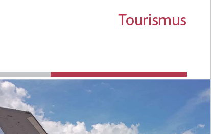 Titel Faltblatt Tourismus - Daten und Fakten