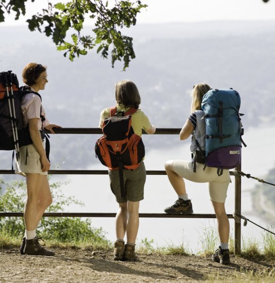 Wandergruppe auf der Erpeler Ley | &copy; Dominik Ketz / Rheinland-Pfalz Tourismus GmbH