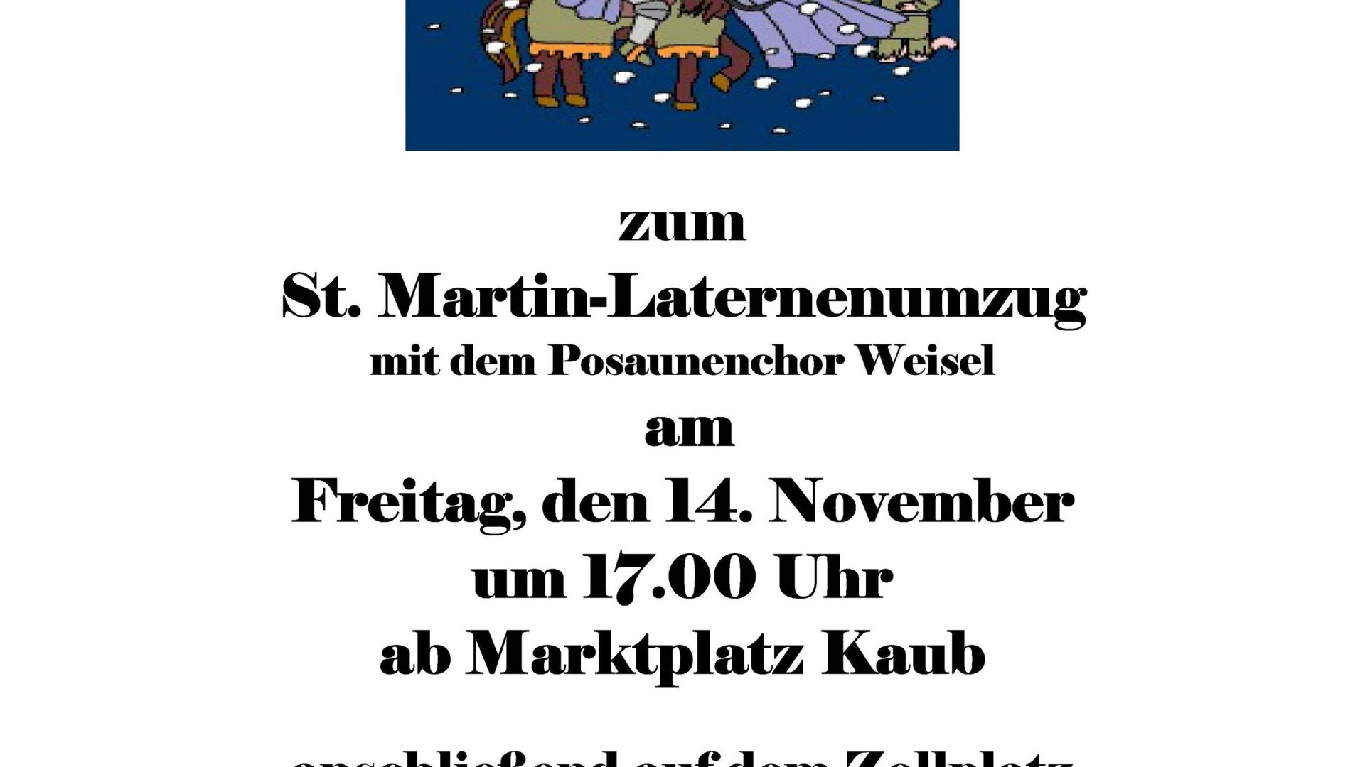 Plakat | © Stadt Kaub Plakat | © Stadt Kaub