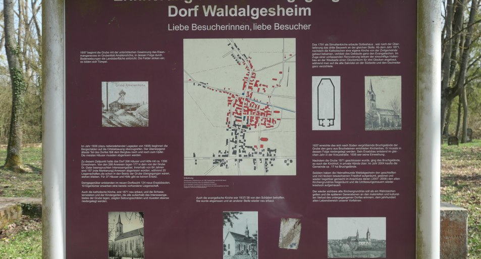 ehem. ev. Waldalgesheimer Kirche Tafel | &copy; RNT, Christian Kuhn
