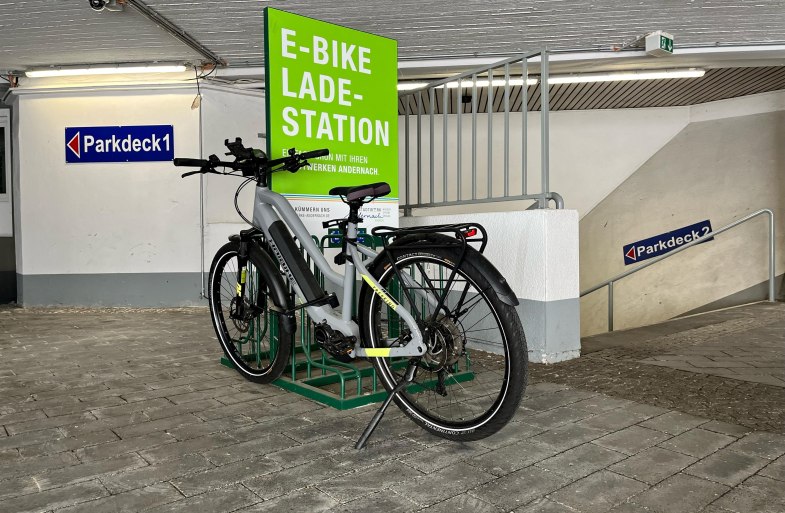 Tiefgarage Ladestation | © Andernach.net Tiefgarage Ladestation | © Andernach.net