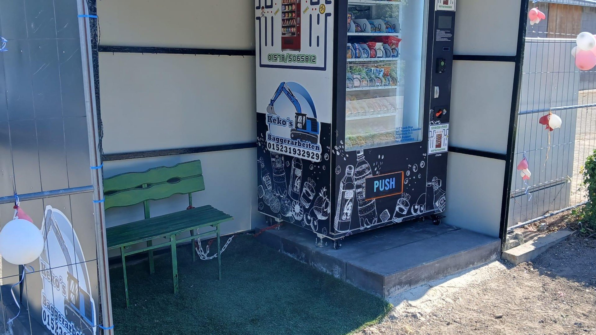 Getränkeautomat in St. Goar-Fellen | © T. Biersch