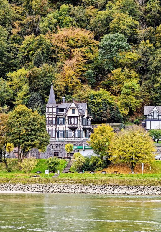 Fachwerkvilla am Rhein &ndash; Mittelrheintal | &copy; Moock