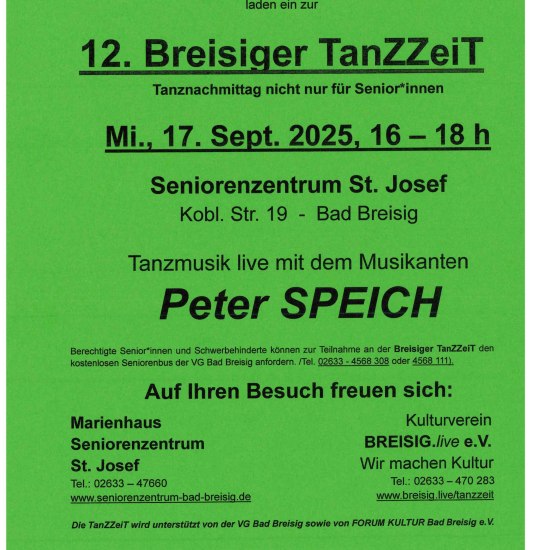 Plakat | © Breisiglive