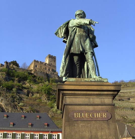 Bl&uuml;cherdenkmal in Kaub | &copy; Jens Niemeyer