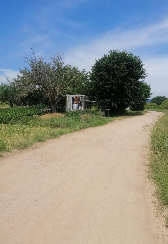 Verkaufswagen am Traumpfad | &copy; Edelobstbrennerei Reuter