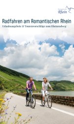 Titelbild Broschb&uuml;re "Radfahren am Romantischen Rhein" | &copy; Romantischer Rhein Tourismus GmbH