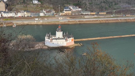 Blick auf die Pfalz bei Kaub | &copy; TI Hunsr&uuml;ck-Mittelrhein