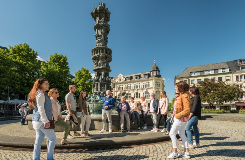 Historiens&auml;ule | &copy; Koblenz-Touristik GmbH / Dominik Ketz