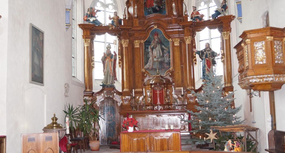 Altarraum | © Tourist-Information Erlebnis Rheinbogen Altarraum | © Tourist-Information Erlebnis Rheinbogen