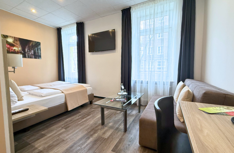 Zweibettzimmer Superior113 | &copy; Hotel Hohenstaufen