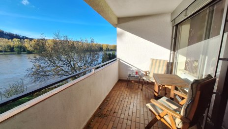 Balkon mit Rheinblick | © Koblenz-Touristik GmbH, J. Assenmacher Balkon mit Rheinblick | © Koblenz-Touristik GmbH, J. Assenmacher