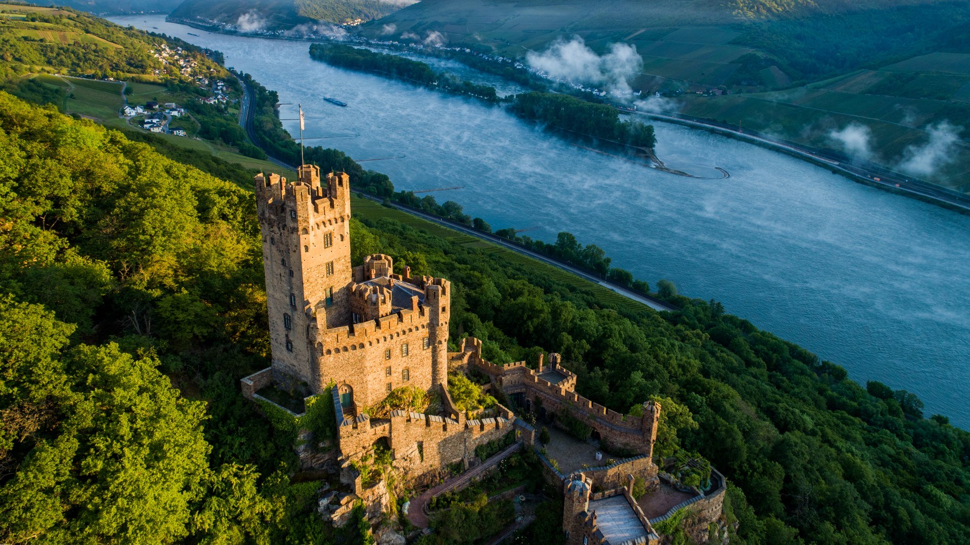 Blick auf Burg Sooneck | © Stephan Mahlow