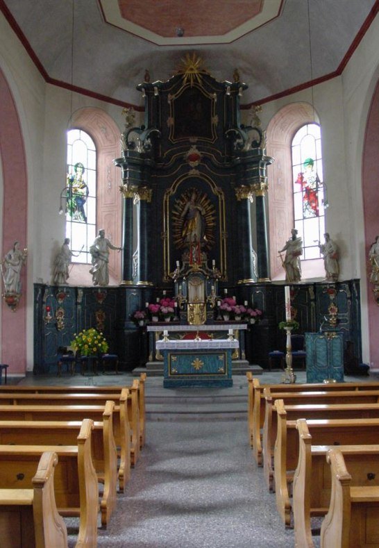Pfarrkirche St. Georg Innenraum | © Verbandsgem. Weißenthurm/Kath. Pfarramt St. Georg Pfarrkirche St. Georg Innenraum | © Verbandsgem. Weißenthurm/Kath. Pfarramt St. Georg