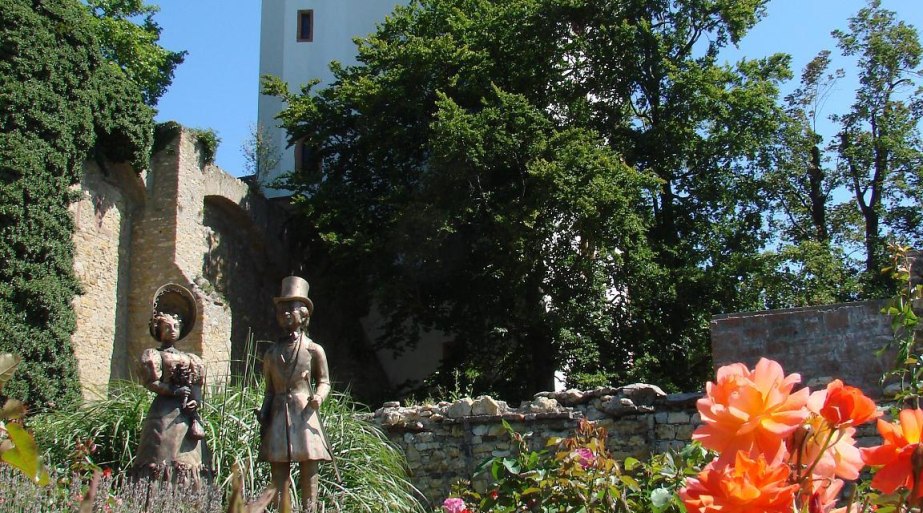 Rosengarten Kurfürstliche Burg | © Stadt Eltville am Rhein