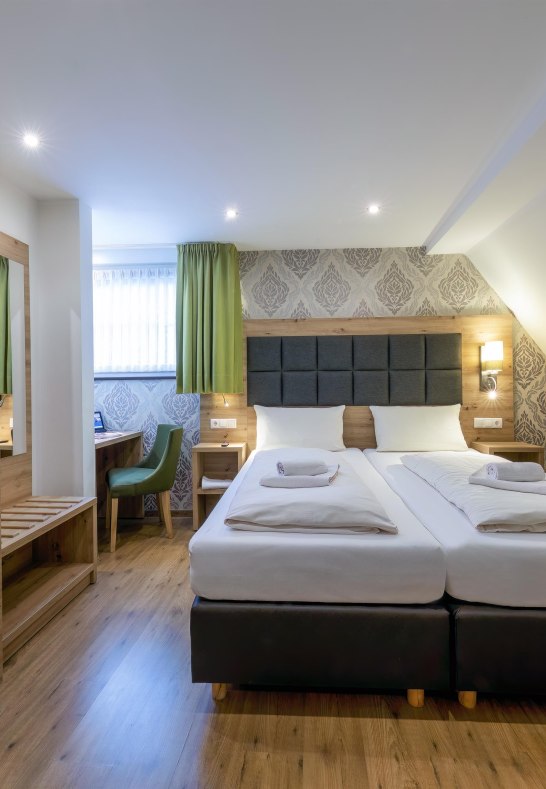 Komfort Doppelzimmer Gästehaus | © AKZENT Hotel Roter Ochse-Familie Kochhäuser