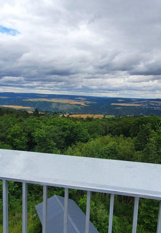 Turm Spitzer Stein mieses Wetter | &copy; TI Hunsr&uuml;ck-Mittelrhein