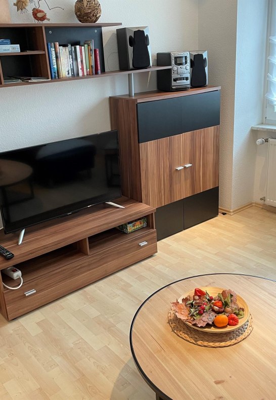 Wohnzimmer | &copy; Ferienwohnung Marksburg-Panorama