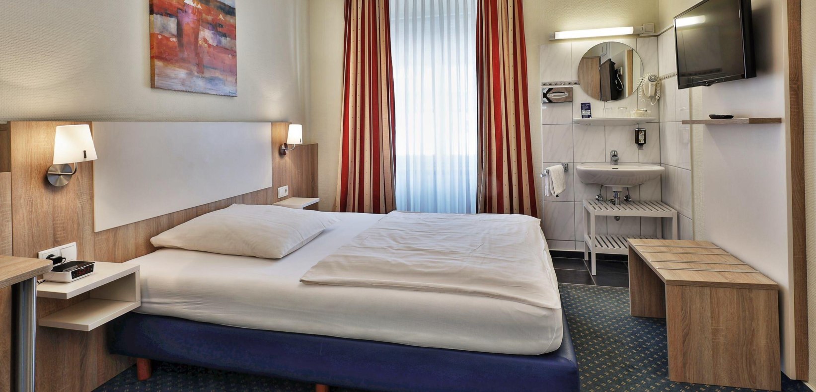 Standard-Doppelzimmer | © Noel Hospitality GmbH: Hotel Trierer Hof