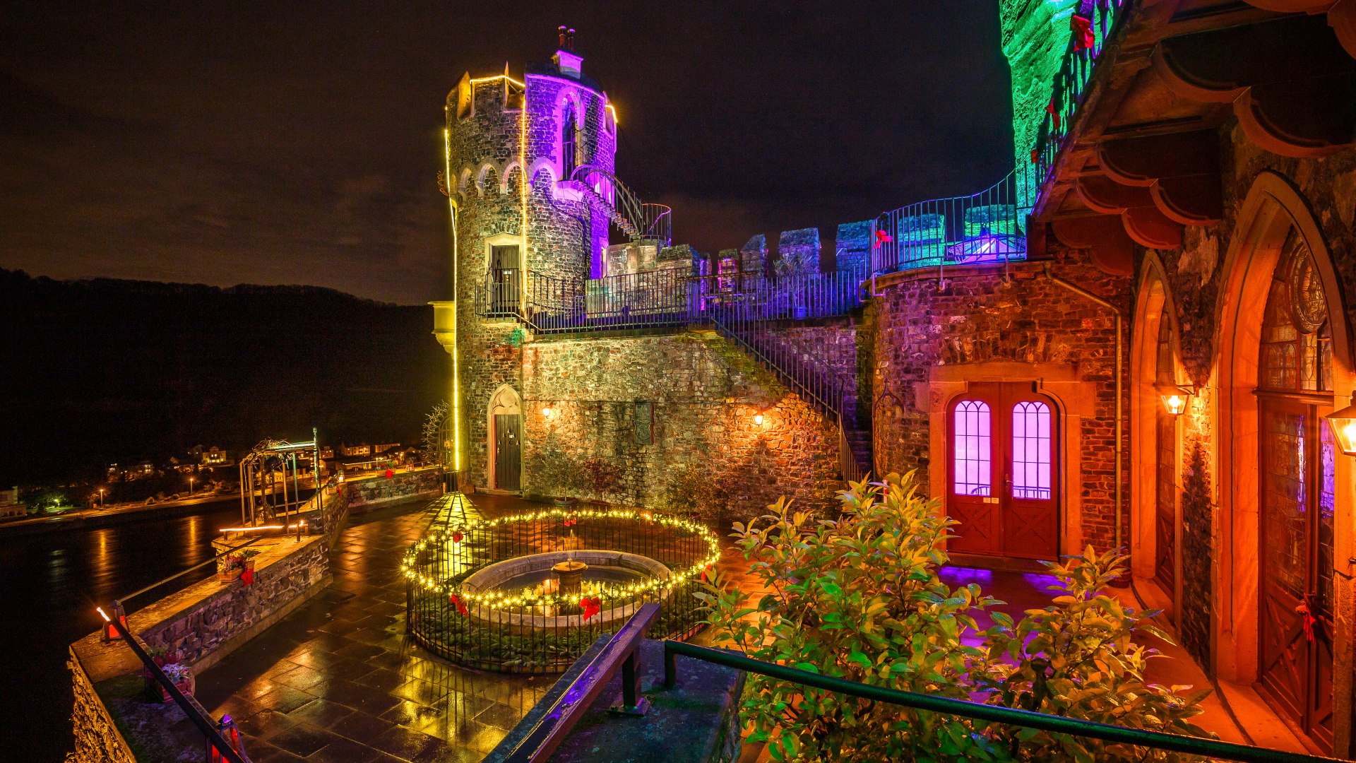 Weihnachtsburg Rheinstein | &copy; Michael Leukel Photography/Burg Rheinstein