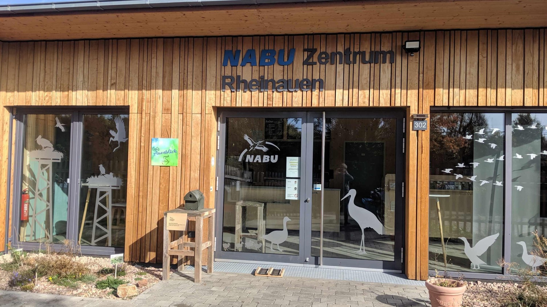 Eingang Nabu Zentrum | &copy; Nabu Zentrum Rheinauen