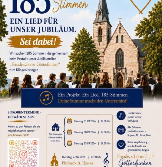 Plakat | © Julia Schrader/Kirchenchor Cäcilia Plakat | © Julia Schrader/Kirchenchor Cäcilia